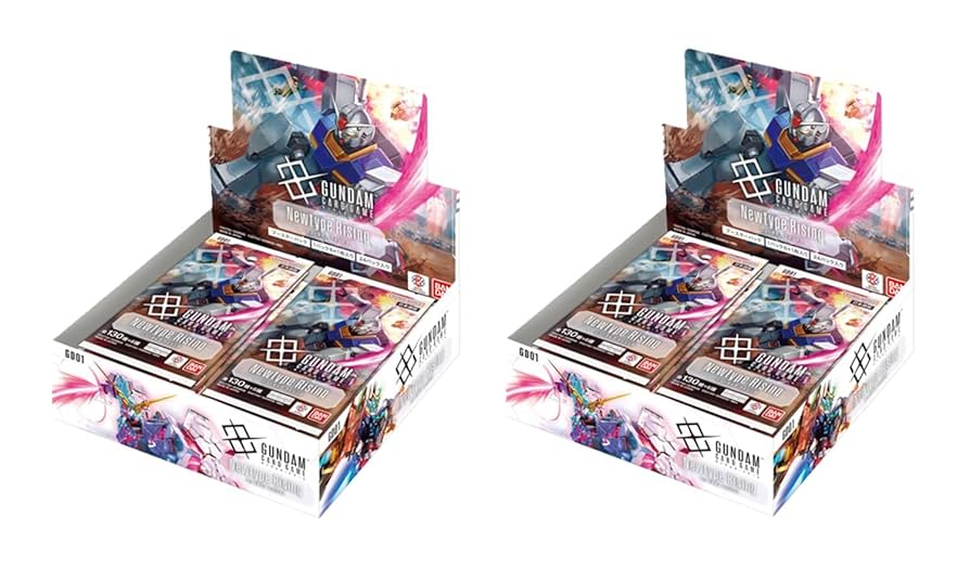 ガンダムカードゲーム ブースターパック 新品未開封 Newtype 2BOX Amazon.co.jp: 2個セット ガンダムカードゲーム ブースター